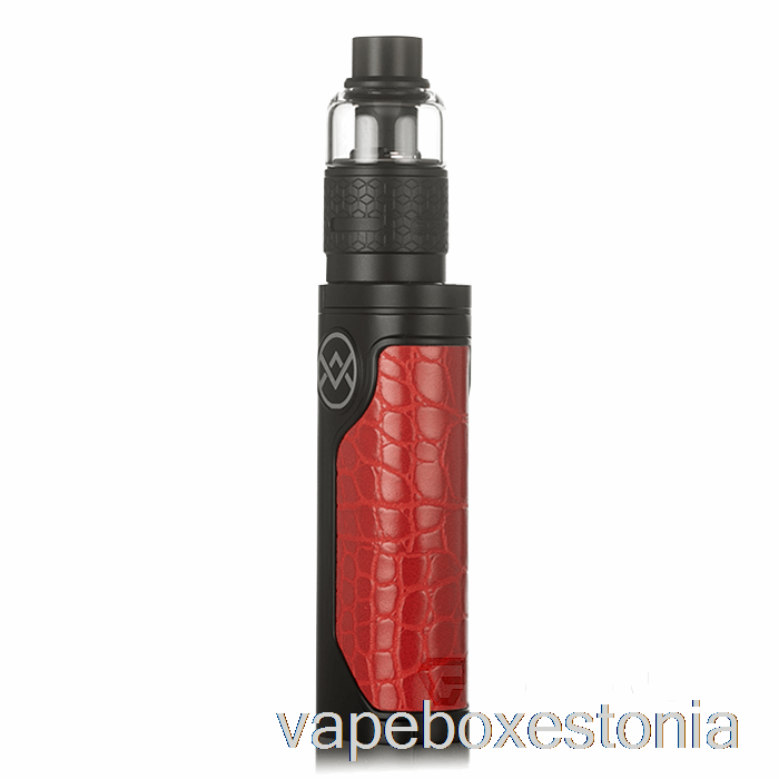 Vape Box Estonia Oxva Vativ 100w Super Mod Kit Red Croc & Black
